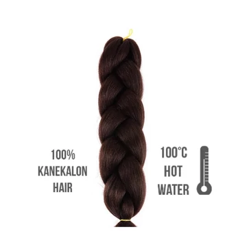 Afro szintetikus 100% kanekalon haj, 100 cm, 85 g