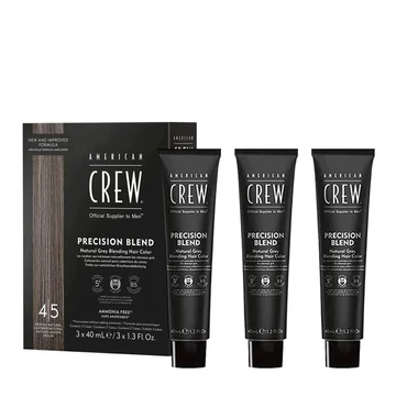 American Crew Precision Blend Medium Natural (4-5), közepes természetes, 3x40 ml