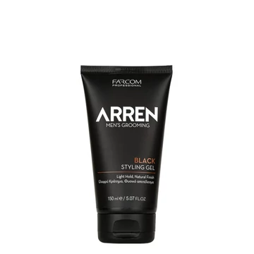 Arren Black fekete hajformázó zselé, 150 ml