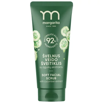 Margarita puhító arcradír uborkakivonattal, 75 ml