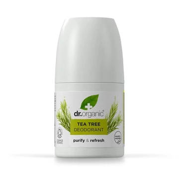 Dr Organic Bio Teafa alumíniummentes golyós dezodor, 50 ml