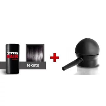 Cover Hair Volume hajdúsító, 30 g, fekete + szórófej