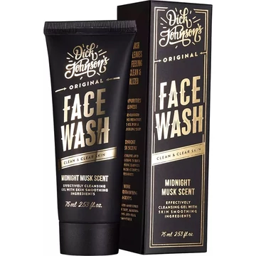 Dick Johnson Face Wash Midnight Musk arcmosó, 75 ml