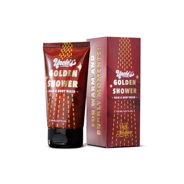 Dick Johnson Uncle's Golden Shower Hair&amp;Body Wash sampon és tusfürdő, 150 ml
