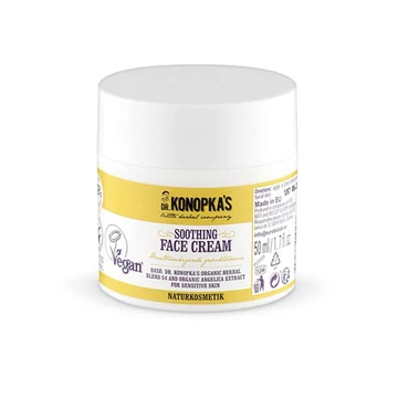 Dr Konopka's nyugtató-hidratáló arckrém, 50  ml