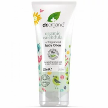 Dr Organic Illatmentes baba testápoló bio körömvirággal, 200 ml
