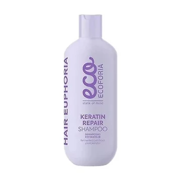 Ecoforia keratinos helyreállító sampon, 400 ml