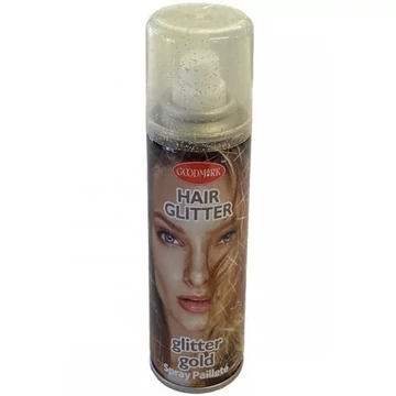 Hair Power arany csillám spray, 125 ml