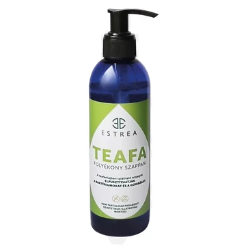 Estrea folyékony pumpás teafa szappan, 250 ml