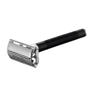 Eurostil barber borotva műanyag bevonattal cserélhető pengével 04931