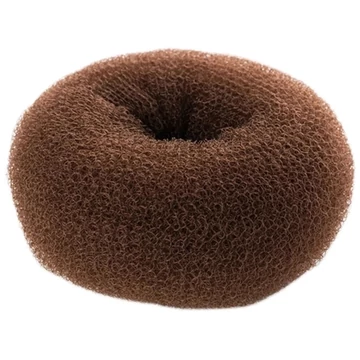 Sibel kontyalátét kerek barna, 11 cm