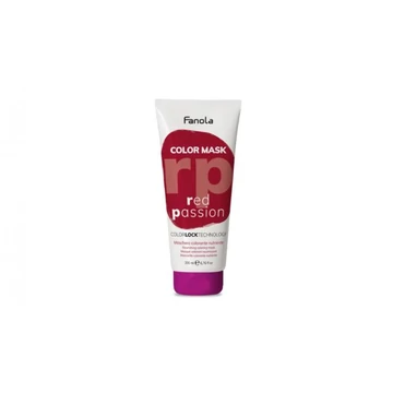 Fanola Color Mask színező hajpakolás, Red Passion, vörös, 200 ml 