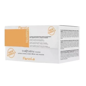 Fanola Nourishing tápláló szérum ampullákban, 12x12 ml