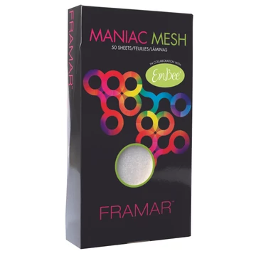 Framar Maniac Mesh habfólia festéshez és melírozáshoz, 50 db