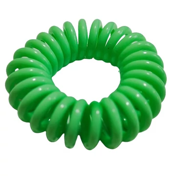 Hair Power csavart szilikon hajgumi, világoszöld