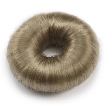 Hair Power kerek kontyalátét sötétszőke hajjal