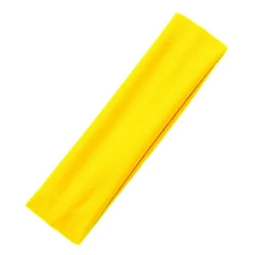 Hair Power textil fejpánt, citromsárga