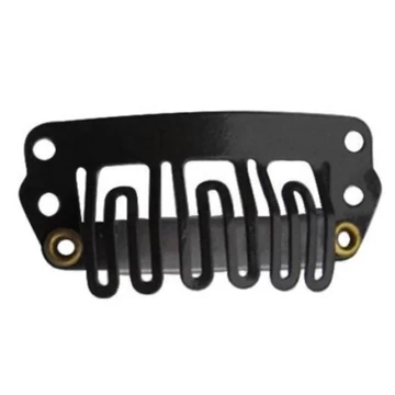 Hair Power tresszcsat hajhosszabbításhoz, fekete, 3,2 cm