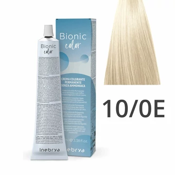 Inebrya Bionic Color ammóniamentes és PPD-mentes hajfesték 10.0E