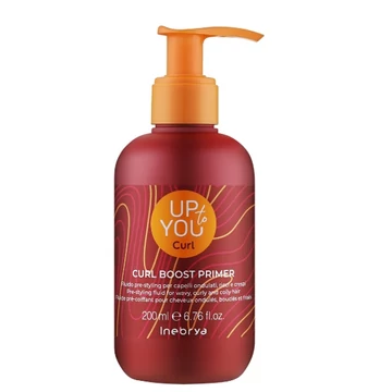Inebrya Up to You Curl Boost Primer előformázó folyadék göndör hajra, 200 ml