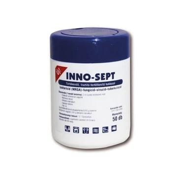 Innosept fertőtlenitő kendő, 50 db
