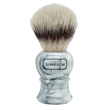 Alexander Simpson Synthetic Islington Faux Grey Italian Marble borotvapamacs