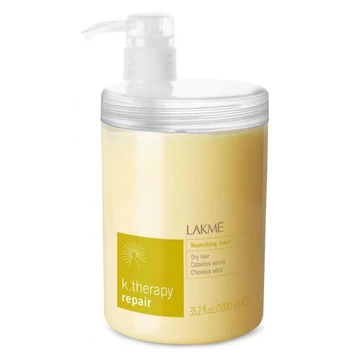 Lakmé K.Therapy Repair tápláló maszk száraz és sérült hajra, 1000 ml