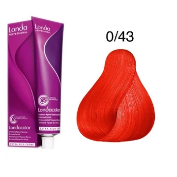 Londa Color krémhajfesték 60 ml, 0/43