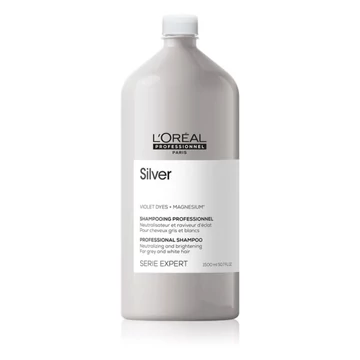 Loreal Seriel Expert Magnesium Silver sampon az ősz és szőke haj hamvasítására, 1,5 l