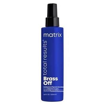 Matrix Total Results Brass Off All-In One spray a rezes tónusok semlegesítésére, 200 ml