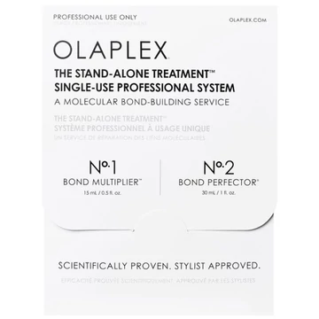 Olaplex Stand Alone Treatment kötéserősítő szalonkezelés egy alkalomra, 15+30 ml