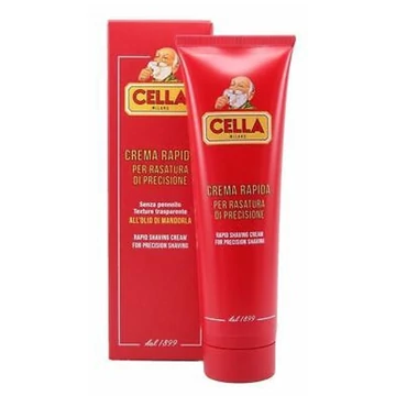 Cella Milano mandula olajos, precíz, gyors borotválkozási krém, 150 ml