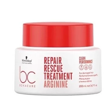 Schwarzkopf Bonacure Clean Performance Repair Rescue regeneráló pakolás, 200 ml
