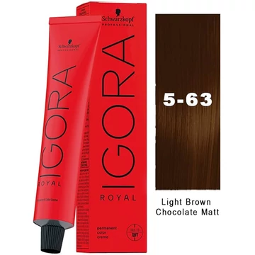 Schwarzkopf Igora Royal hajfesték, 60 ml 5-63