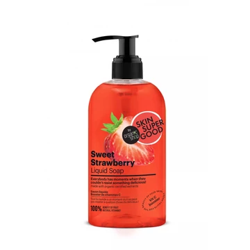 Skin Super Good Skin Super Good Sweet Strawberry folyékony szappan, 200 ml