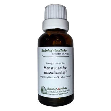 Stadelmann menstruációs masszázsolaj, 30 ml