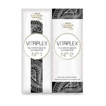 Stella Vitacolor Lux Vitaplex Hajszerkezet újjáépítő 1+2 lépés, 2 x10 ml