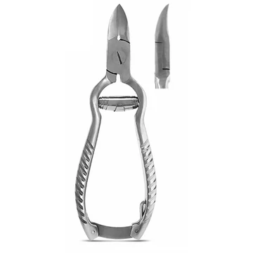 Szilágyi rozsdamentes körömcsípő hernyórugós,13,5 cm