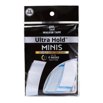 Walker Tape Ultra Hold Mini Strips kétoldalú paróka ragasztó, 72 db