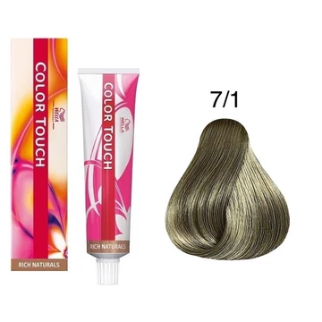 Wella Professionals Color Touch tartós hajszínező 7/1