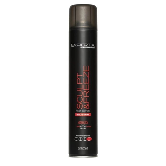 Expertia Hair Spray Sculpt&amp;Freeze maximális tartású hajlakk, 500 ml