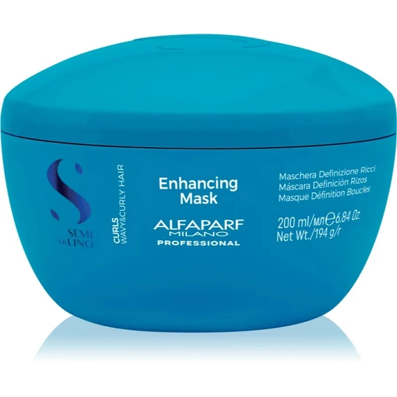 Alfaparf Semi di Lino Curls Enhancing hajpakolás göndör hajra, 200 ml
