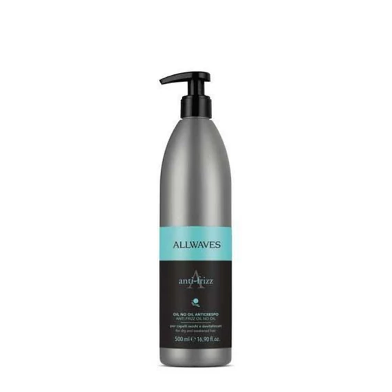 Allwaves Anti-Frizz Oil No Oil száraz és élettelen hajra, 500 ml