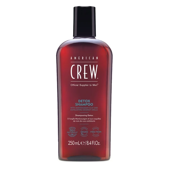 American Crew Detox méregtelenítő sampon, 250 ml