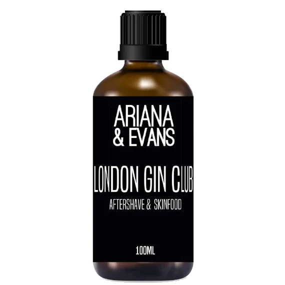 Ariana&amp;Evans Aftershave London Gin Club borotválkozás utáni folyadék, 100 ml