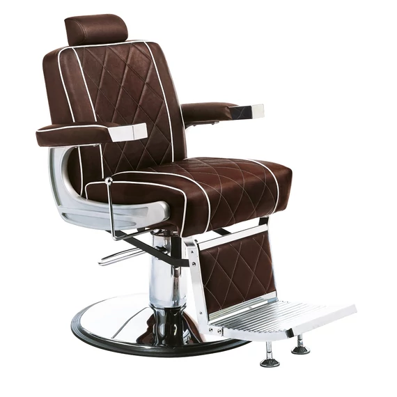 Barber férfi hidraulikus fodrász szék, barna MA5228A