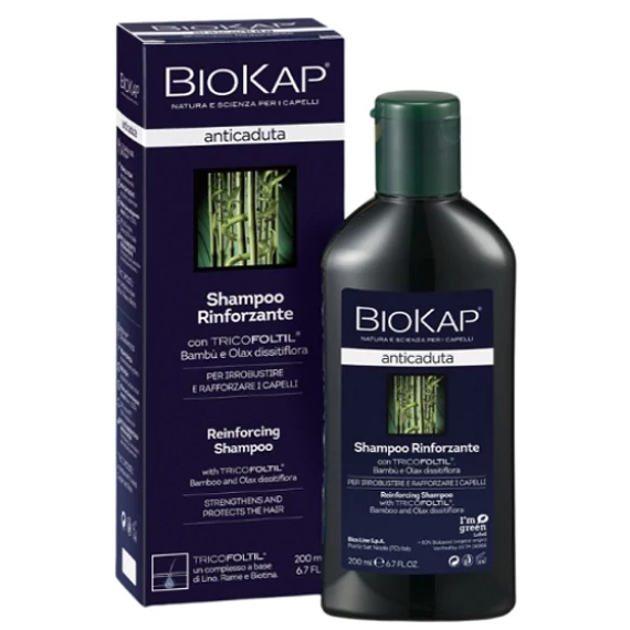 Biokap hajhullás elleni erősítő sampon, 200 ml