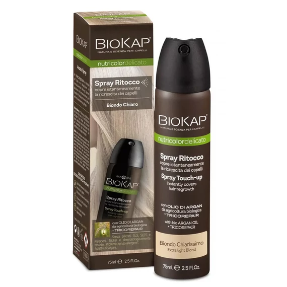Biokap NutriColor hajtőszínező spray világosszőke, 75 ml