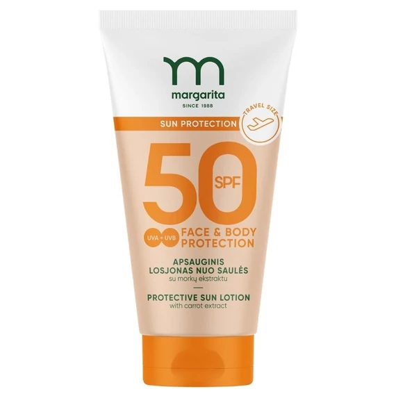 Margarita Napvédő krém sárgarépakivonattal SPF50, 50 ml