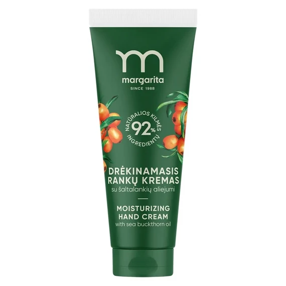 Margarita hidratáló kézkrém homoktövisolajjal, 75 ml